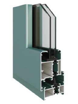 55A系列內開內倒窗系列