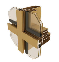 125、185系列明框幕墻